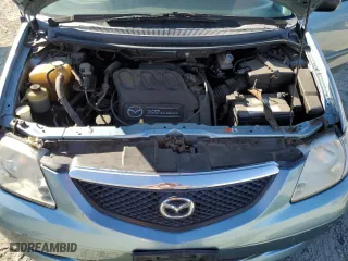 2003 Mazda MPV LX with VIN JM3LW28A930374929, listed as a Copart auction lot 75569894 with 174,960 mi miles and Salvage Title. Bid and sale history available at carsss.com. Image 12.