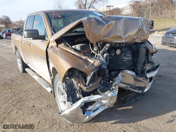 2011 Ram 1500 SLT with VIN 1D7RV1GT9BS608689, listed as a IAAI auction lot 41098207 with 92,710 mi miles. Bid and sale history available at carsss.com. Image 6.
