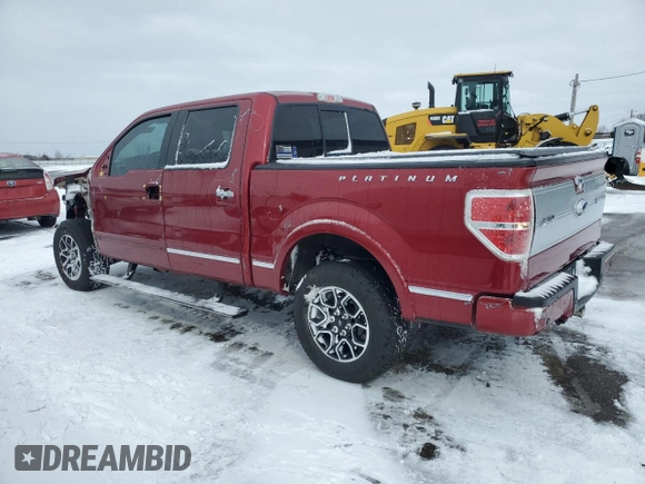 2013 Ford F-150 XL with VIN 1FTFW1EF8DFB67401, listed as a Copart auction lot 47782615 with 175,377 mi miles and Salvage Title. Bid and sale history available at carsss.com. Image 2.