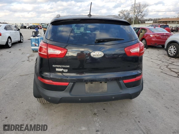 2012 Kia Sportage LX with VIN KNDPB3A25C7243454, listed as a Copart auction lot 84174664 with 219,275 mi miles and Clean Title. Bid and sale history available at carsss.com. Image 6.