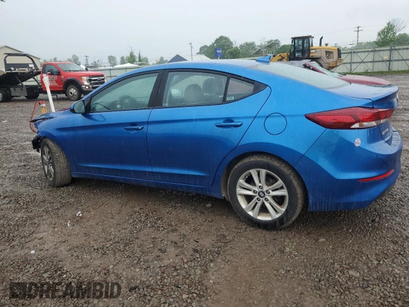 2018 Hyundai Elantra SEL z VIN 5NPD84LF2JH301312, wystawiony jako Copart lot #59928085 z przebiegiem 124 437 mil mil oraz Czysty tytuł • Clean title. Historia ofert i sprzedaży dostępna na DreamBid. Obrazek 2.