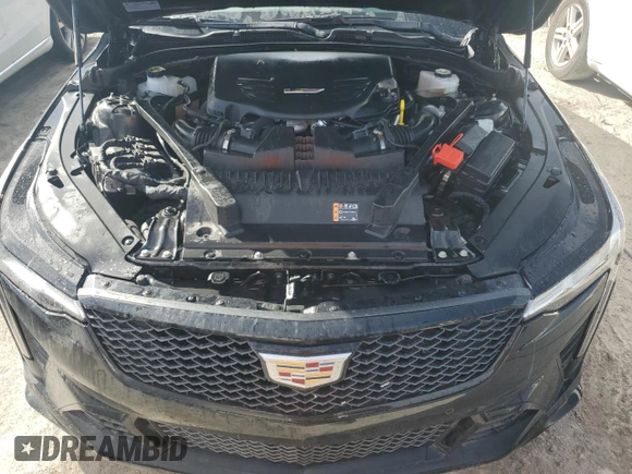 2023 Cadillac CT4-V Blackwing z VIN 1G6DL5RP2P0460117, wystawiony jako Copart lot #75218744 z przebiegiem 5623 mil mil oraz Nie do naprawy. Historia ofert i sprzedaży dostępna na DreamBid. Obrazek 11.