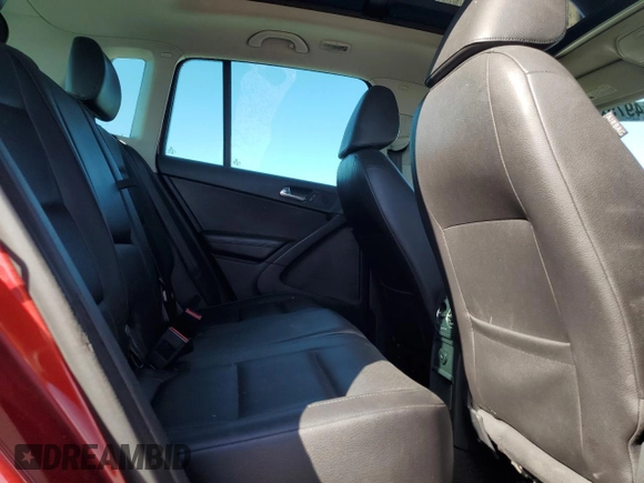 2013 Volkswagen Tiguan SE with VIN WVGBV7AX9DW012368, listed as a Copart auction lot 57244975 with 177,810 mi miles and Salvage title. Bid and sale history available at DreamBid. Image 11.