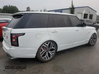 2014 Land Rover Range Rover Supercharged with VIN SALGS3TF2EA166170, listed as a Copart auction lot 79644744 with Not provided miles and Salvage title. Bid and sale history available at DreamBid. Image 3.