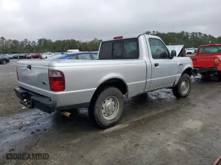 2004 Ford Ranger XL with VIN 1FTYR10DX4PB06129, listed as a Copart auction lot 44789635 with 0 mi miles and Salvage Title. Bid and sale history available at carsss.com. Image 3.
