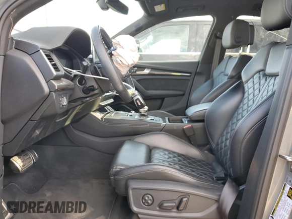 2020 Audi SQ5 Premium Plus with VIN WA1B4AFY9L2123802, listed as a Copart auction lot 79128594 with 25,133 mi miles and Salvage Title. Bid and sale history available at DreamBid. Image 7.
