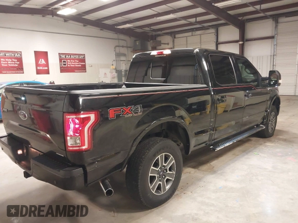 2016 Ford F-150 XLT with VIN 1FTFW1EF9GFA01747, listed as a IAAI auction lot 41536013 with 181,424 mi miles and . Bid and sale history available at carsss.com. Image 4.
