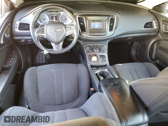 2015 Chrysler 200 Limited with VIN 1C3CCCAB1FN640322, listed as a Copart auction lot 50251365 with 117,603 mi miles and Salvage Title. Bid and sale history available at DreamBid. Image 8.
