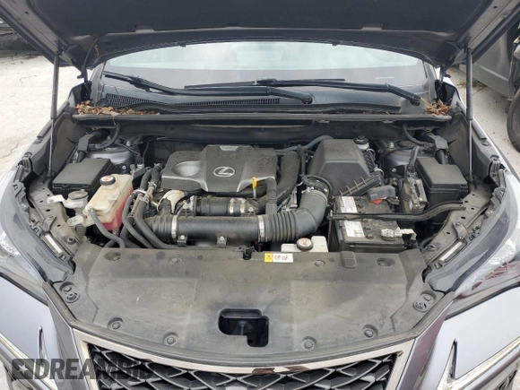 2018 Lexus NX 300 with VIN JTJBARBZXJ2159469, listed as a Copart auction lot 58123655 with 38,529 mi miles and Salvage title. Bid and sale history available at DreamBid. Image 12.
