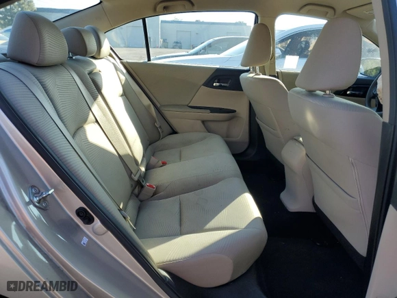 2016 Honda Accord Sedan LX with VIN 1HGCR2F37GA066292, listed as a Copart auction lot 45606335 with 76,836 mi miles and Salvage Title. Bid and sale history available at carsss.com. Image 10.