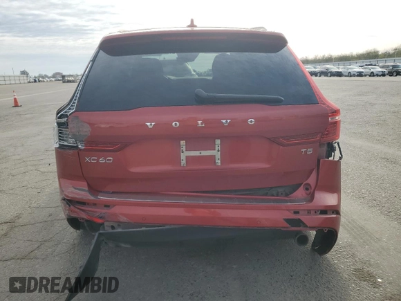 2019 Volvo XC60 Momentum with VIN LYV102DK2KB332538, listed as a Copart auction lot 85345534 with 189,949 mi miles and Salvage title. Bid and sale history available at DreamBid. Image 6.
