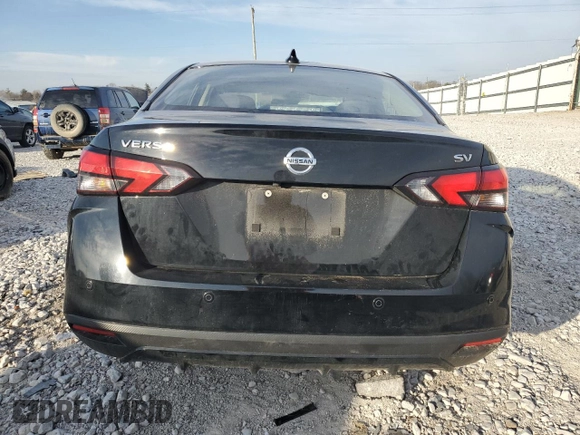 2021 Nissan Versa SV with VIN 3N1CN8EV8ML890616, listed as a Copart auction lot 47128505 with 73,006 mi miles and Salvage Title. Bid and sale history available at DreamBid. Image 6.