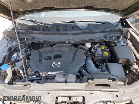 2022 Mazda CX-9 Touring Plus with VIN JM3TCBAY7N0611193, listed as a Copart auction lot 57575265 with 34,761 mi miles and Salvage title. Bid and sale history available at DreamBid. Image 12.