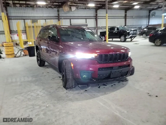 2024 Jeep Grand Cherokee L Altitude X with VIN 1C4RJKAG1R8624819, listed as a Copart auction lot 45906035 with 4,436 mi miles and Salvage Title. Bid and sale history available at carsss.com. Image 12.