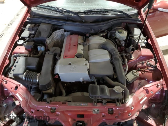 2002 Mercedes-Benz SLK-Class 2.3L Kompressor with VIN WDBKK49F22F262764, listed as a Copart auction lot 82960454 with 108,983 mi miles and Salvage Title. Bid and sale history available at carsss.com. Image 11.