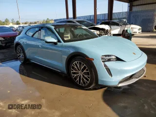 2022 Porsche Taycan 4 with VIN WP0BA2Y13NSA67673, listed as a Copart auction lot 52858563 with 10,690 mi miles and . Bid and sale history available at DreamBid. Image 4.