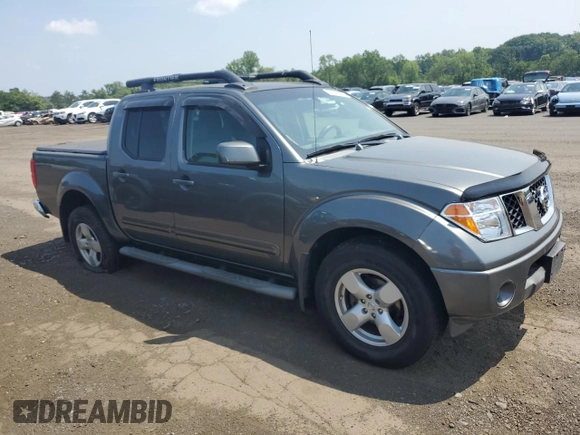 2005 Nissan Frontier LE with VIN 1N6AD07W25C449928, listed as a Copart auction lot 62142935 with 91,924 mi miles and Clean title. Bid and sale history available at DreamBid. Image 4.