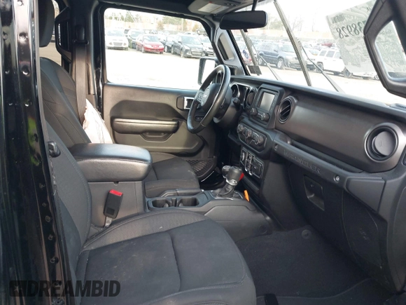 2020 Jeep Wrangler Unlimited Sport S with VIN 1C4HJXDG5LW189584, listed as a IAAI auction lot 41738928 with 75,948 mi miles and . Bid and sale history available at DreamBid. Image 5.