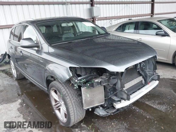2015 Audi Q7 Premium Plus with VIN WA1LGAFE9FD031423, listed as a IAAI auction lot 42318500 with 79,108 mi miles and . Bid and sale history available at DreamBid. Image 1.
