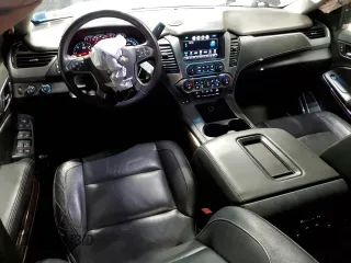 2018 Chevrolet Tahoe LT with VIN 1GNSKBKC7JR361008, listed as a Copart auction lot 55244355 with 76,850 mi miles and Salvage title. Bid and sale history available at DreamBid. Image 8.