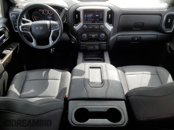 2021 Chevrolet Silverado 1500 LT Trail Boss with VIN 3GCPYFEL2MG130876, listed as a Copart auction lot 53039345 with 23,099 mi miles and Salvage Title. Bid and sale history available at DreamBid. Image 8.
