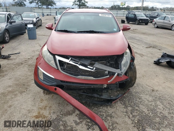 2011 Kia Sportage EX with VIN KNDPC3A29B7117271, listed as a Copart auction lot 48098185 with Not Provided miles and Salvage Title. Bid and sale history available at carsss.com. Image 5.
