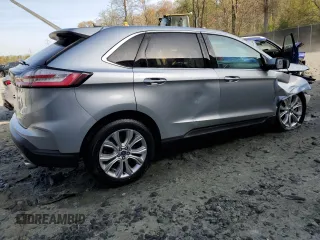 2022 Ford Edge Titanium with VIN 2FMPK4K94NBB06335, listed as a Copart auction lot 53460435 with 53,454 mi miles and Non Repairable. Bid and sale history available at carsss.com. Image 3.