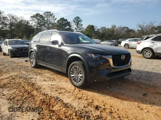 2024 Mazda CX-90 Preferred Plus with VIN JM3KKCHD4R1165169, listed as a Copart auction lot 47855215 with 6,677 mi miles and Salvage Title. Bid and sale history available at DreamBid. Image 4.