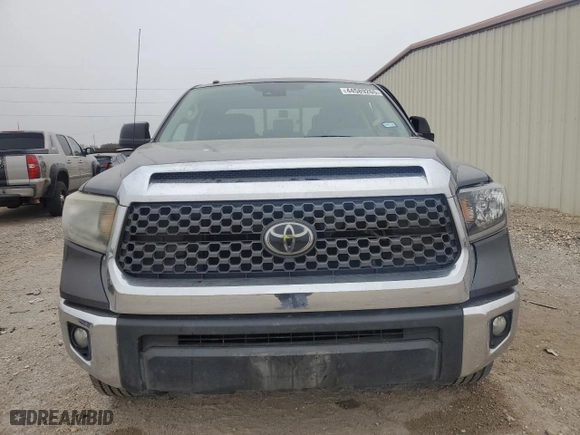 2018 Toyota Tundra 2WD SR with VIN 5TFRM5F18JX129072, listed as a Copart auction lot 44589265 with 391,090 mi miles and Salvage Title. Bid and sale history available at carsss.com. Image 5.