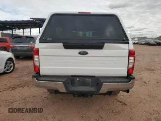 2021 Ford F-250 XL with VIN 1FT7X2B66MEC72939, listed as a Copart auction lot 47655455 with 116,305 mi miles and Salvage title. Bid and sale history available at DreamBid. Image 6.
