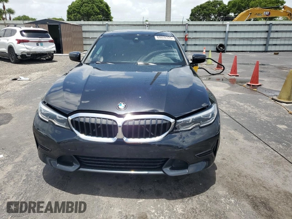2021 BMW 3 Series 330i with VIN 3MW5R1J0XM8C21971, listed as a Copart auction lot 60659725 with 36,023 mi miles and Salvage title. Bid and sale history available at DreamBid. Image 5.