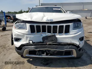 2014 Jeep Grand Cherokee Limited with VIN 1C4RJFBG8EC448154, listed as a Copart auction lot 62416385 with 175,982 mi miles and Salvage title. Bid and sale history available at DreamBid. Image 5.
