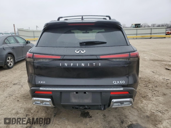 2022 Infiniti QX60 Autograph с VIN 5N1DL1HU8NC337832, выставлен на аукционе Copart как лот 43777725 с пробегом 19 598 миль миль и Списание • Salvage title. История ставок и продаж доступна на DreamBid. Изображение 6.