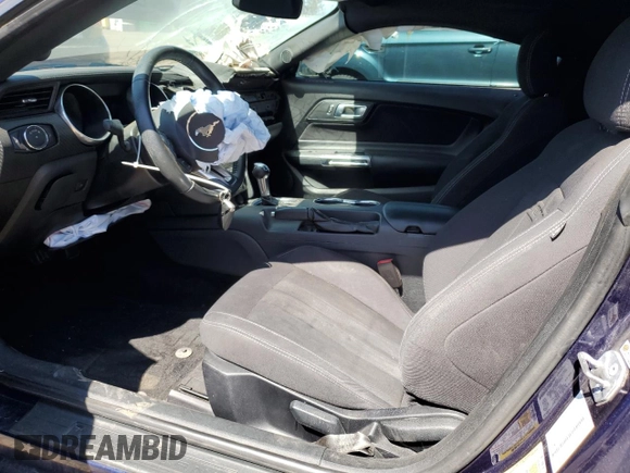 2020 Ford Mustang EcoBoost with VIN 1FA6P8TH3L5100144, listed as a Copart auction lot 52670225 with Not Provided miles and Salvage Title. Bid and sale history available at DreamBid. Image 7.