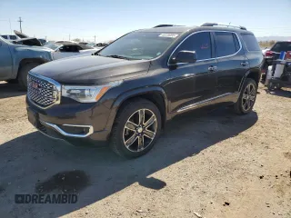 2017 GMC Acadia Denali with VIN 1GKKNPLS6HZ221033, listed as a Copart auction lot 46335095 with 168,972 mi miles and Salvage Title. Bid and sale history available at DreamBid. Image 1.