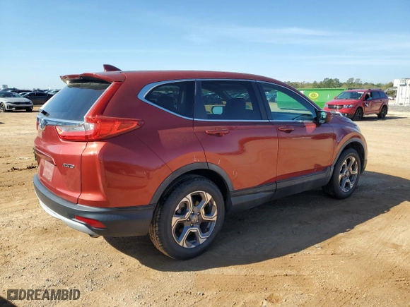 2017 Honda CR-V EX with VIN 5J6RW2H51HL047446, listed as a Copart auction lot 49588905 with 35,773 mi miles and Salvage Title. Bid and sale history available at carsss.com. Image 3.
