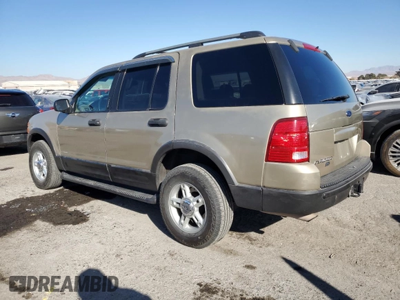 2003 Ford Explorer XLT with VIN 1FMZU63KX3UA29557, listed as a Copart auction lot 43083855 with 129,205 mi miles and Salvage title. Bid and sale history available at DreamBid. Image 2.