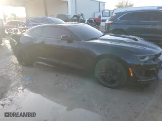2022 Chevrolet Camaro ZL1 with VIN 1G1FK1R63N0133210, listed as a Copart auction lot 72523304 with 13,356 mi miles and Salvage Title. Bid and sale history available at carsss.com. Image 4.