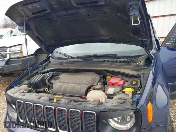 2020 Jeep Renegade Latitude with VIN ZACNJBBB0LPL70356, listed as a IAAI auction lot 41101892 with 1 mi miles. Bid and sale history available at carsss.com. Image 10.