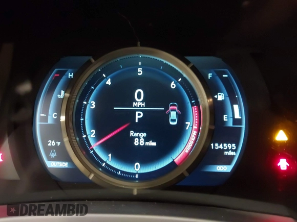2015 Lexus IS 250 with VIN JTHCF1D29F5020402, listed as a IAAI auction lot 41536371 with 154,595 mi miles and . Bid and sale history available at DreamBid. Image 7.
