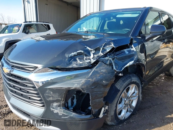 2020 Chevrolet Blazer LT with VIN 3GNKBHRS7LS604865, listed as a IAAI auction lot 41734775 with 48,808 mi miles and . Bid and sale history available at DreamBid. Image 6.