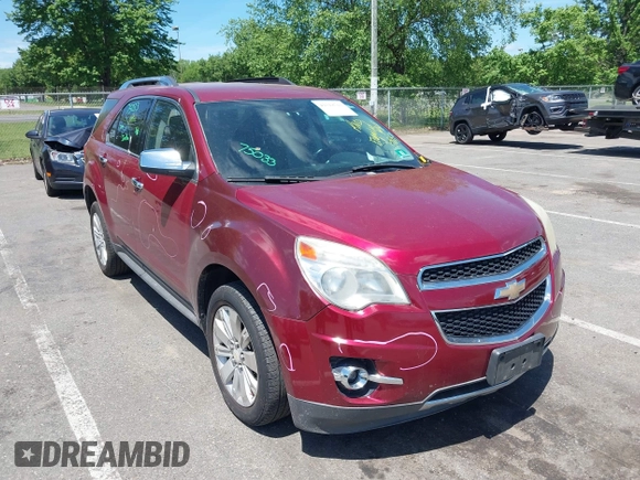 2011 Chevrolet Equinox 2LT z VIN 2CNFLPE51B6315474, wystawiony jako IAAI lot #42318703 z przebiegiem 178 827 mil mil oraz . Historia ofert i sprzedaży dostępna na DreamBid. Obrazek 1.
