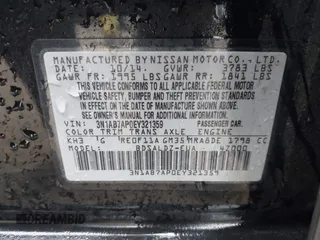 2014 Nissan Sentra S with VIN 3N1AB7AP0EY321359, listed as a IAAI auction lot 41498963 with 116,819 mi miles and . Bid and sale history available at DreamBid. Image 9.