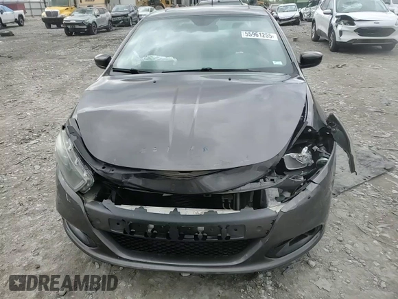 2015 Dodge Dart SXT with VIN 1C3CDFBB9FD165568, listed as a Copart auction lot 55961255 with 145,154 mi miles and Salvage title. Bid and sale history available at DreamBid. Image 13.
