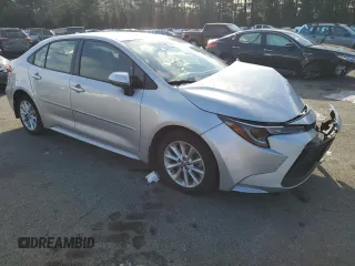 2022 Toyota Corolla LE with VIN JTDVPMAE4N3033396, listed as a Copart auction lot 42368705 with 44,637 mi miles and Salvage Title. Bid and sale history available at carsss.com. Image 4.