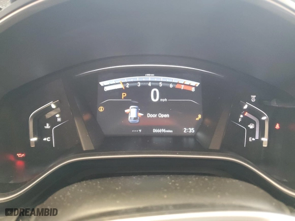 2019 Honda CR-V EX-L with VIN 7FARW2H89KE015049, listed as a Copart auction lot 53002765 with 66,696 mi miles and Salvage Title. Bid and sale history available at carsss.com. Image 9.