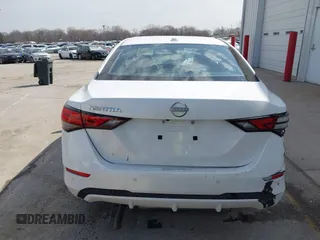 2025 Nissan Sentra SV with VIN 3N1AB8CV1SY214320, listed as a IAAI auction lot 41880034 with 3,895 mi miles. Bid and sale history available at carsss.com. Image 17.