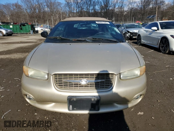 1999 Chrysler Sebring JXi z VIN 3C3EL55H1XT549815, wystawiony jako Copart lot #46407525 z przebiegiem 94 740 mil mil oraz Szkody całkowita. Historia ofert i sprzedaży dostępna na DreamBid. Obrazek 5.