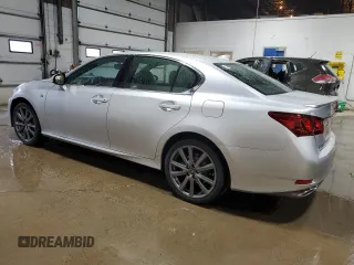 2015 Lexus GS 350 with VIN JTHCE1BL4FA007594, listed as a Copart auction lot 57334375 with 104,577 mi miles and Salvage title. Bid and sale history available at DreamBid. Image 2.