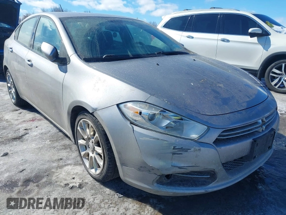 2016 Dodge Dart SXT Sport with VIN 1C3CDFFA9GD822162, listed as a IAAI auction lot 41662625 with 142,571 mi miles. Bid and sale history available at carsss.com. Image 6.